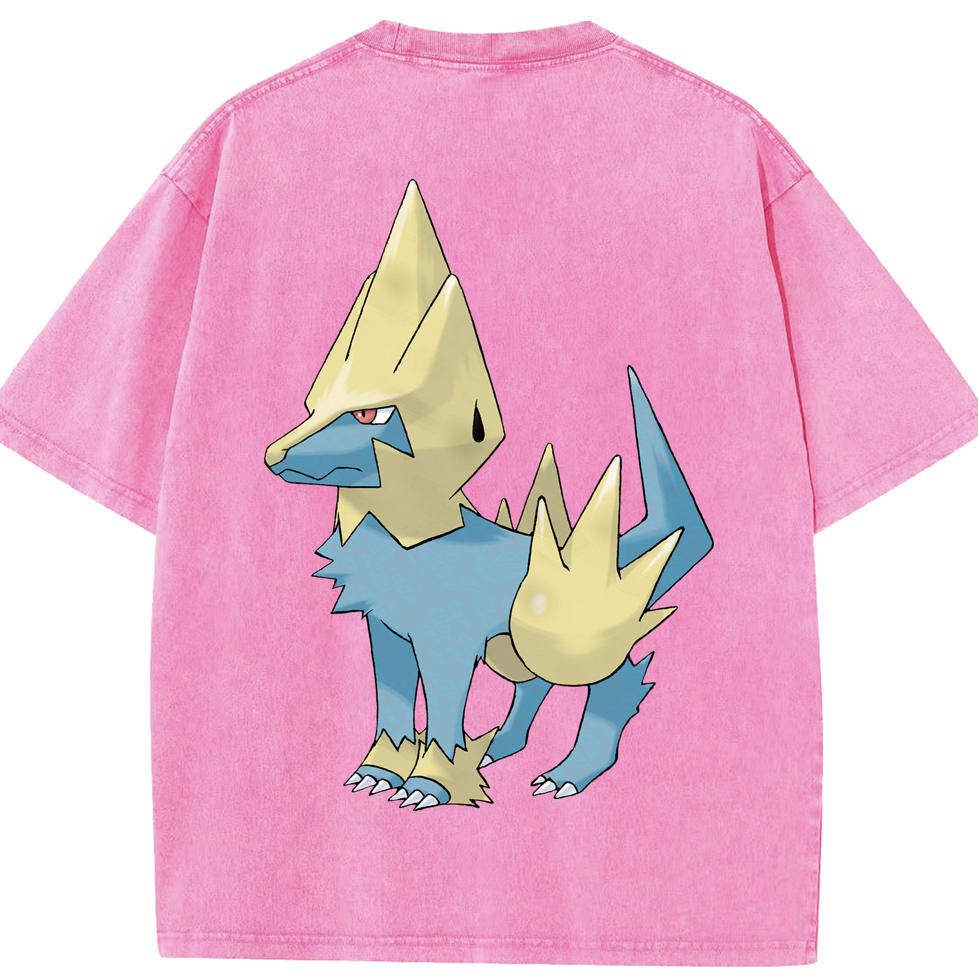 （画像用） ポケットモンスター Pokémon 綿100% ヴィンテージ風 半袖Tシャツ（背面プリント）